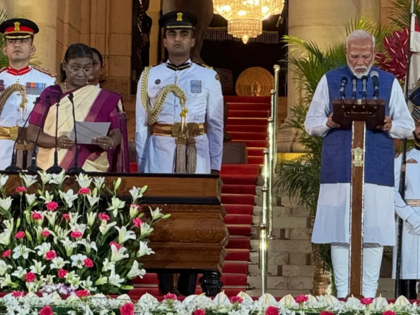 pm Modi Sworn oath ceremony