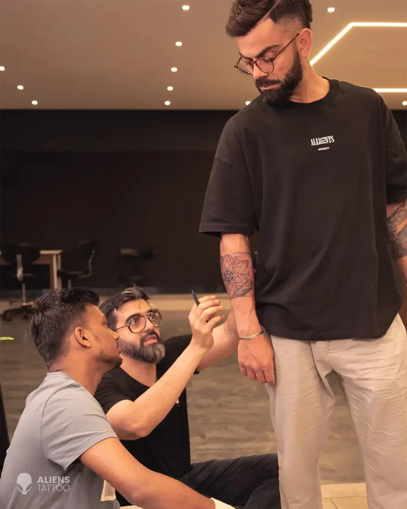 Virat Kohli's new Tattoo